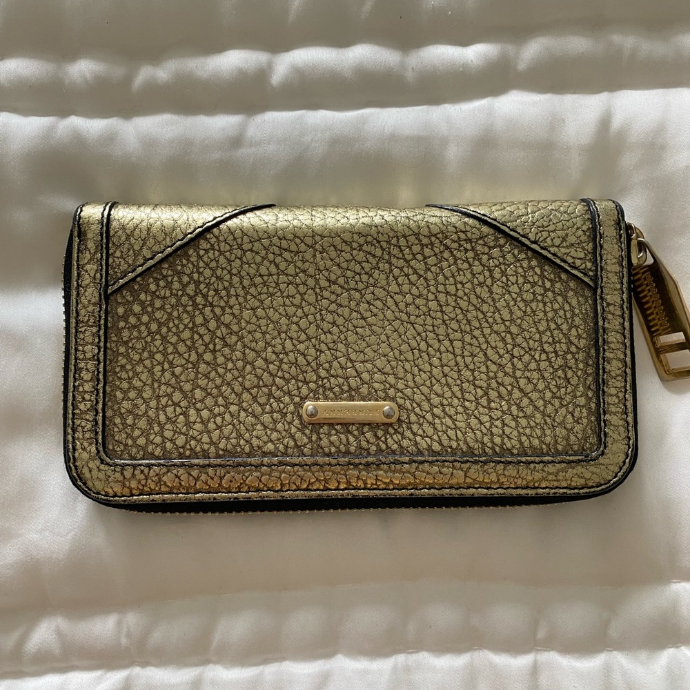 BURBERRY zip wallet